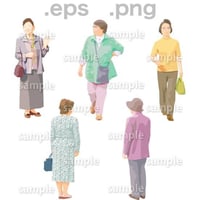 シニアイラスト (EPS , PNG )   se_062