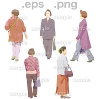 シニアイラスト (EPS , PNG )   se_074