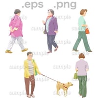 シニアイラスト (EPS , PNG )   se_070
