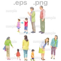 シニアイラスト (EPS , PNG )   se_101