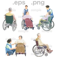 シニアイラスト (EPS , PNG )   se_096