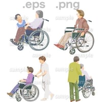 シニアイラスト (EPS , PNG )   se_092