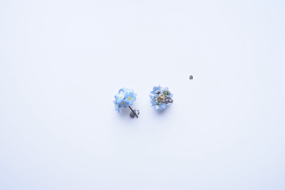 勿忘草ピアスa.b | Little Witch