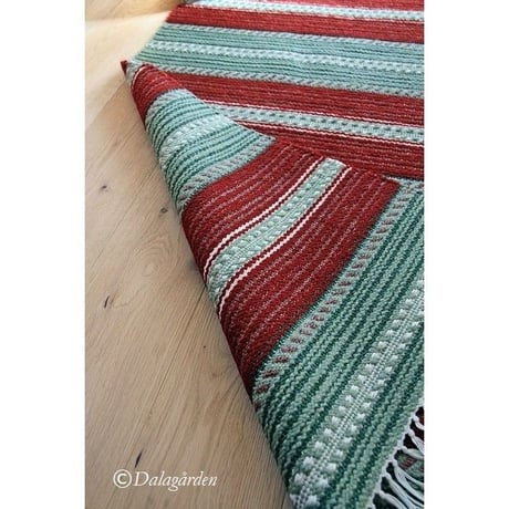 シリヤンマット　リーフグリーン　150cmL