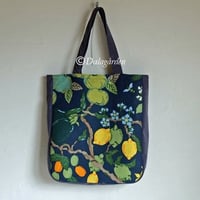 JB-01　ヨブス　 kassefinbag 　フルーツツリー　ネイビー