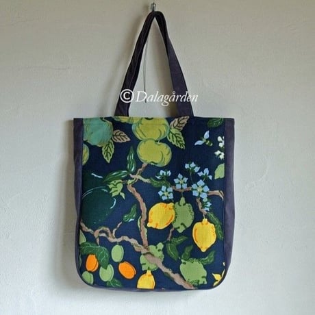 JB-01　ヨブス　 kassefinbag 　フルーツツリー　ネイビー