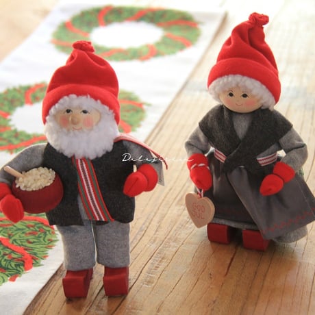 Butticki社製　Jultomte カップル　ちょっと大きめ