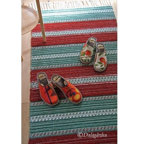 シリヤンマット　リーフグリーン　150cmL