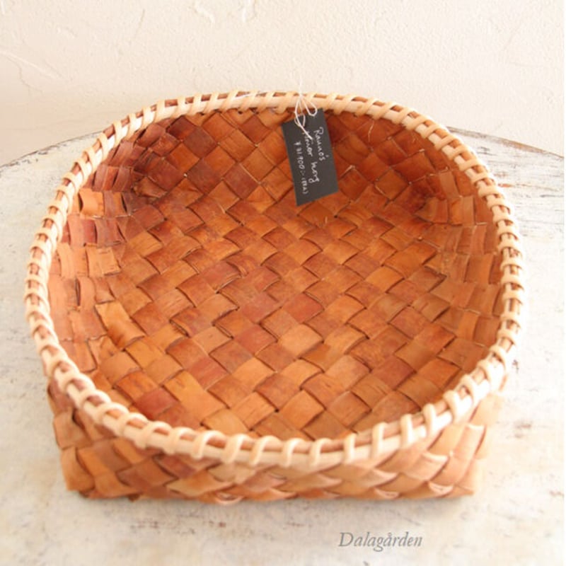 希少！ガリーナさんの白樺のカゴ Galinaさん/白樺かご(横長S)- dieci｜online shop