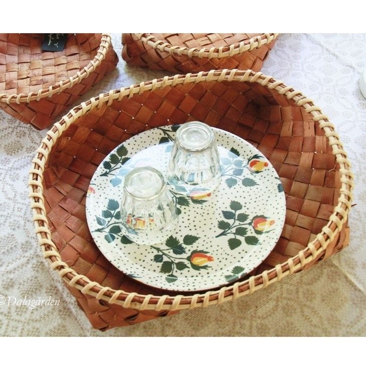 白樺の小さなかご 白樺の小さなかご