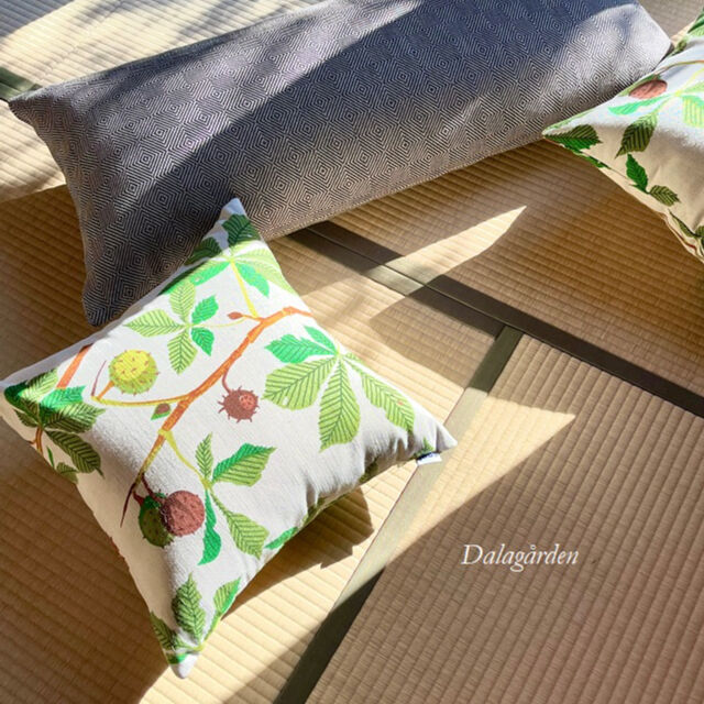 JK-26 ヨブス クッションカバー45 カスタニー ナチュラル