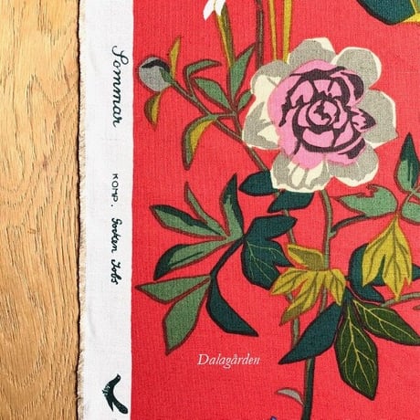 MT-29　ヨブス　ファブリック　Sommar  サマー　レッド