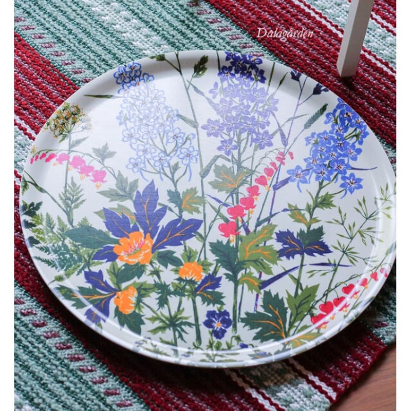 TT-18 ヨブス トレイテーブルセット ケマンソウ 白樺白 | ダーラナガーデン