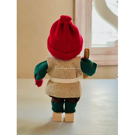 Butticki社製　Jultomte 木靴のトムテ カップル