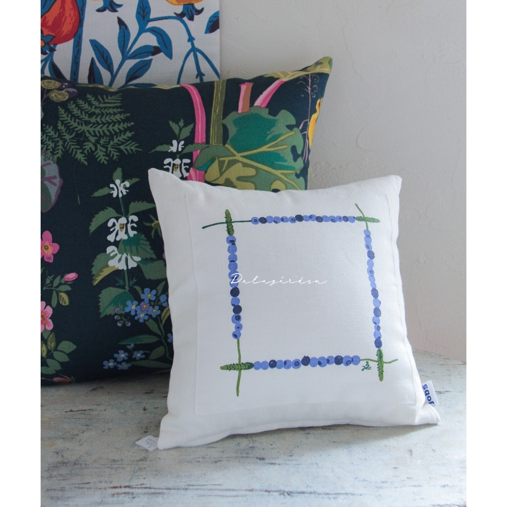 ヨブス（Jobs） クッション JK-42 ヨブス クッション35 Augusti ブルーベリー | ダーラナガーデン