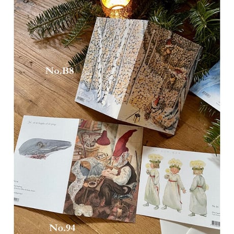 Majさんのクリスマスカード　アソート　Ａ6サイズ