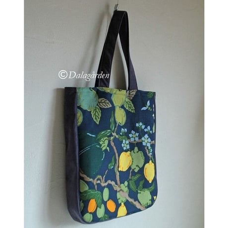 JB-01　ヨブス　 kassefinbag 　フルーツツリー　ネイビー