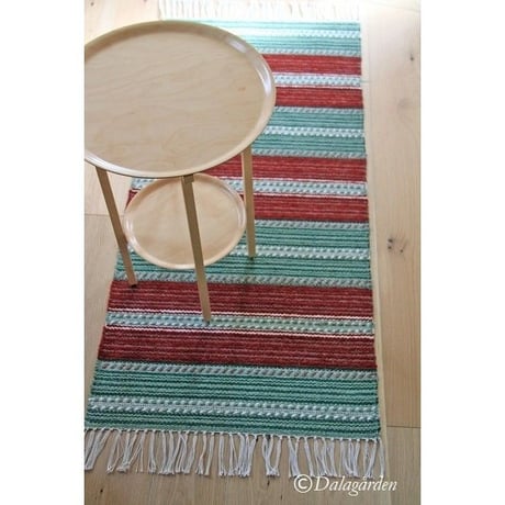 シリヤンマット　リーフグリーン　150cmL