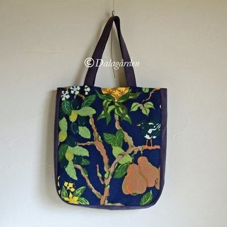 JB-01　ヨブス　 kassefinbag 　フルーツツリー　ネイビー