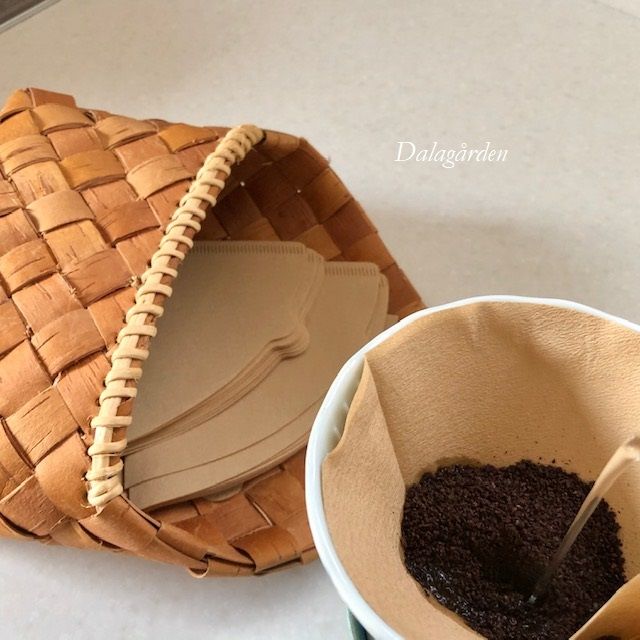 RU-11 白樺コーヒーフィルター＆ナプキン ホルダー | ダーラナガーデン