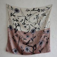 printed scarf〈nobana 野花〉