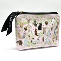 NyanCon Happy Cats Garden "Pouch" 【Pink】