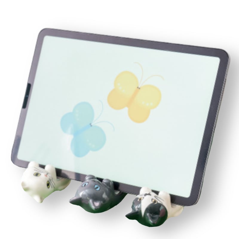 猫型【ゴロンスタイル】モバイルスタンド | NyanCon.Shop