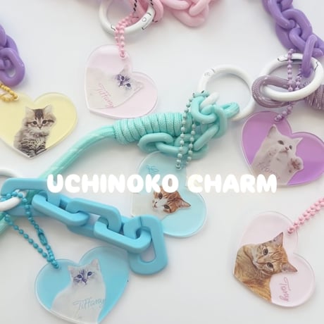 おしゃれ♥アクリルバッグチャーム