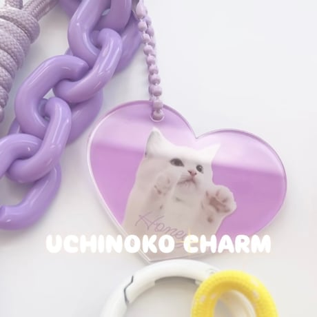 おしゃれ♥アクリルバッグチャーム