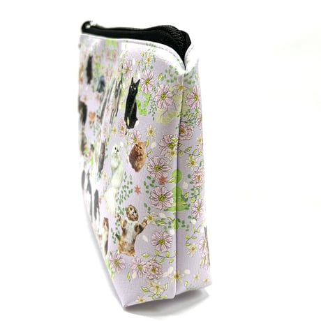 NyanCon Happy Cats Garden "Pouch" 【Purple】