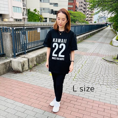 【OUTLET】NYANBER 22 T-SHIRT ＜KAWAII ver.＞カラー：ブラック