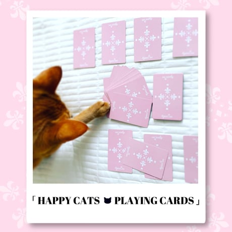 HAPPY CATS 🐾PLAYING CARDS