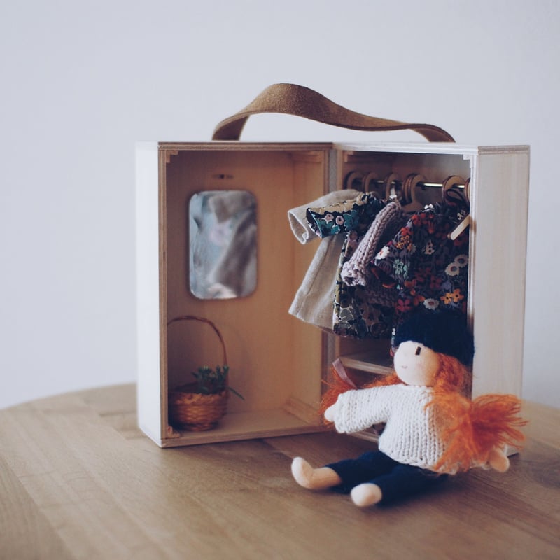 Mini doll closet | FLEUR ET FRUIT