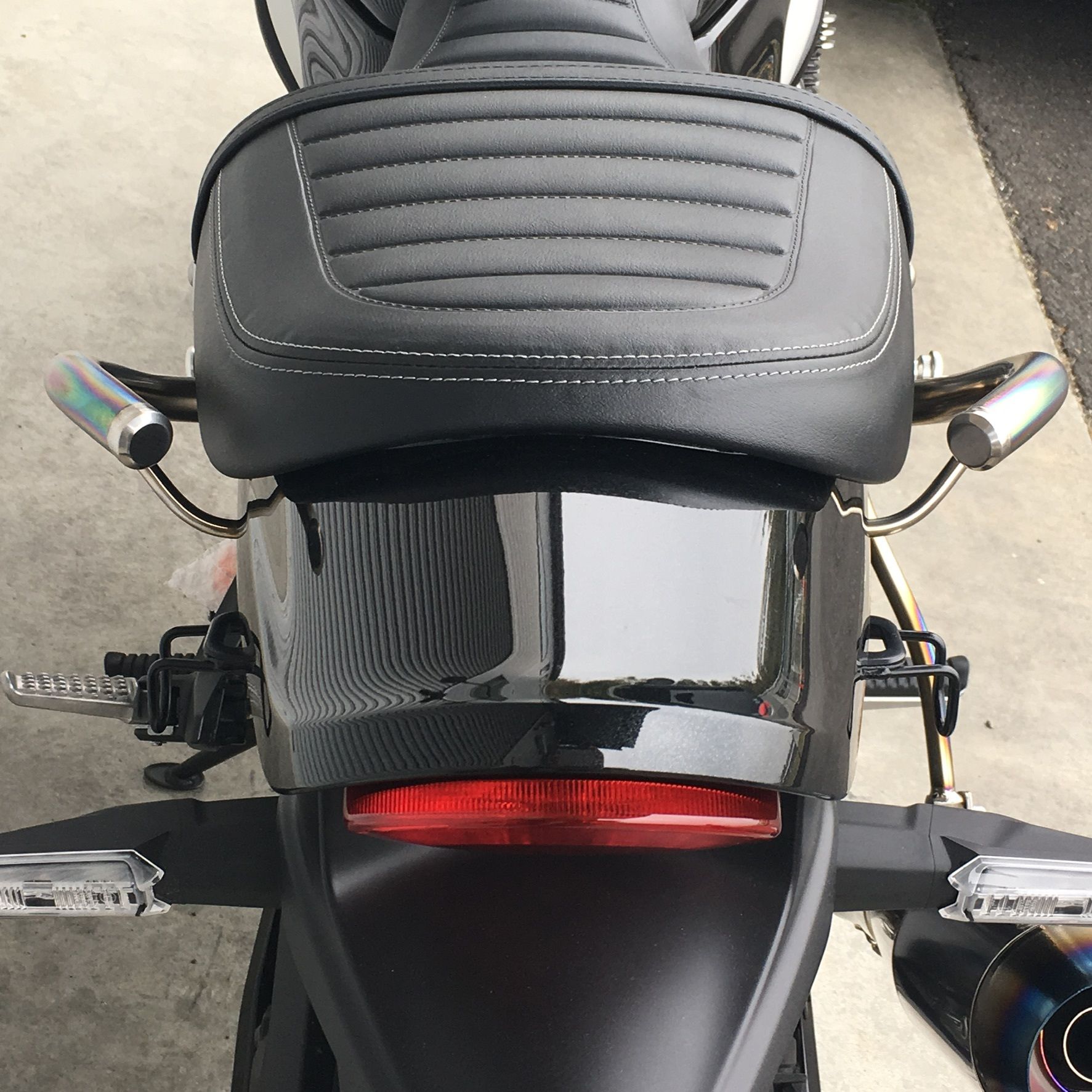 Z900RS用ウィリーキッズチタンタンデムバー original
