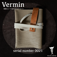 Vermin害獣という名のブックカバー serial number0021*ふるさとチョイス出品中