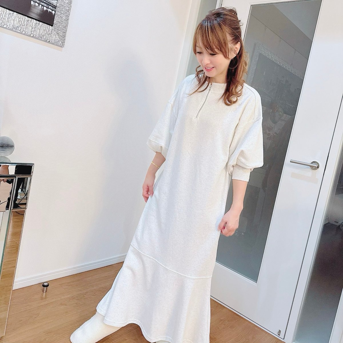 渡辺美奈代セレクト♡チャコールМサイズ新品スウェットマーメイド
ワンピース 美奈代さんも愛用中✨ 大人気ワンピースが待望の再入荷です