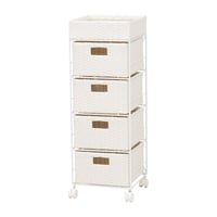【送料無料】チェスト（ホワイト）　RAN-2410wh
