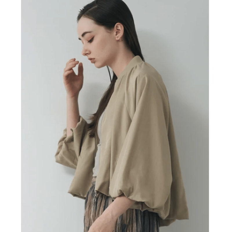 バルーンヘムジップブルゾン | Minayo Select