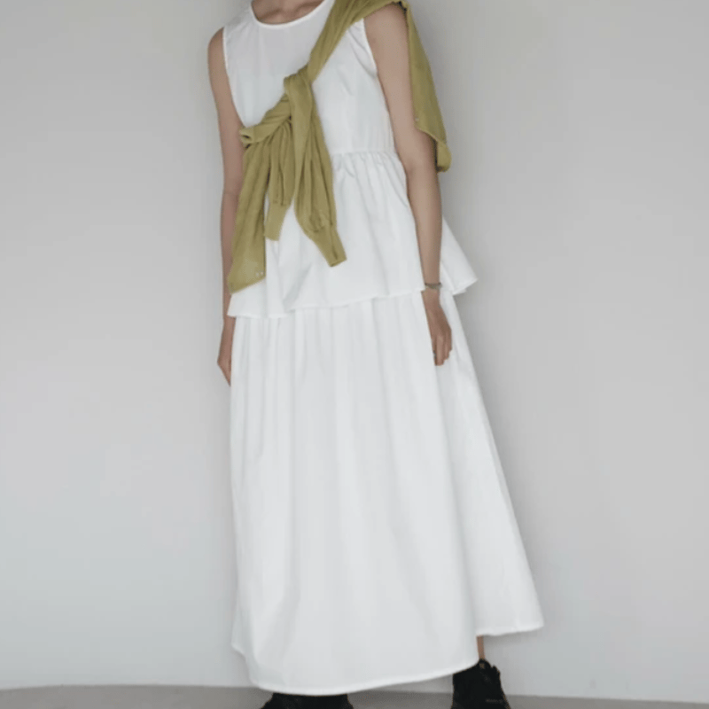 tiered one-piece ティアードワンピース | Minayo Select