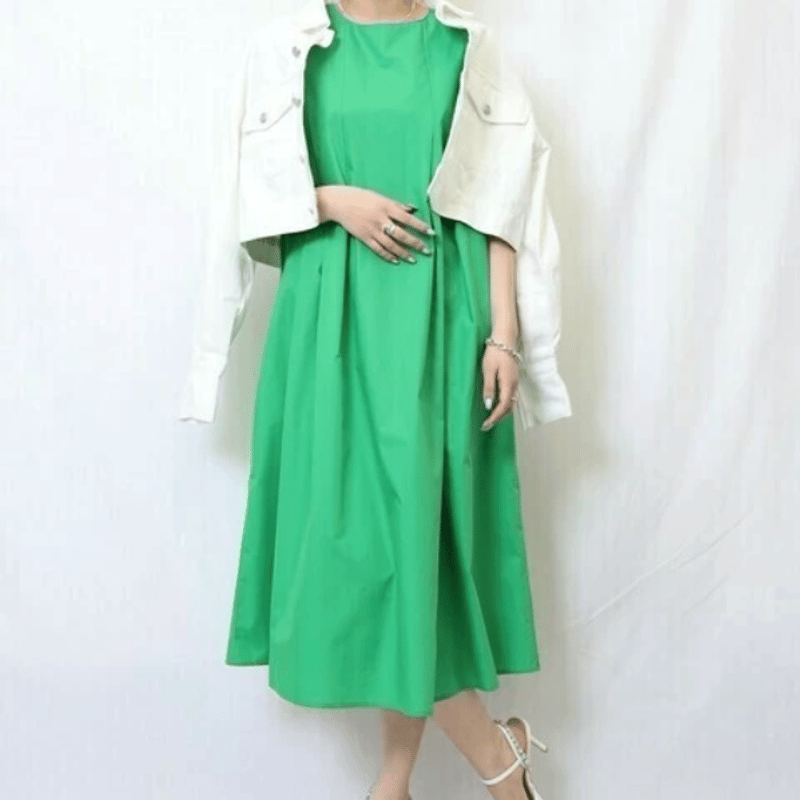 バックボタンデザインショート丈デニムジャケット | Minayo Select