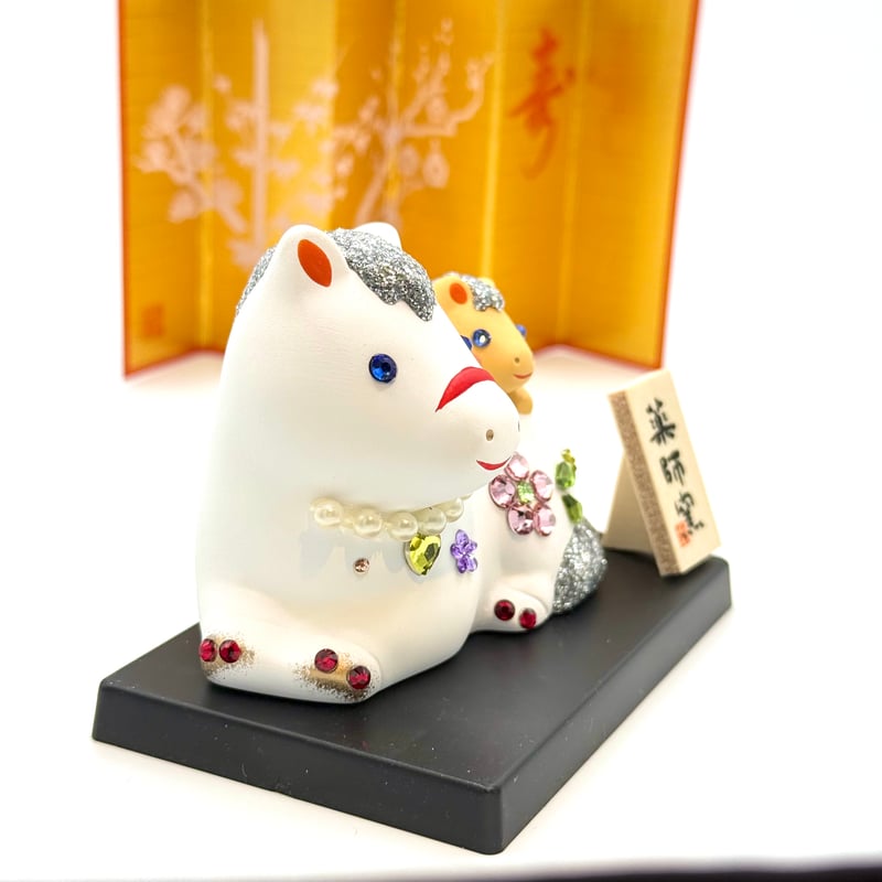 キラキラ干支置物 親子 午年 干支の置物 縁起物 | Minayo Select