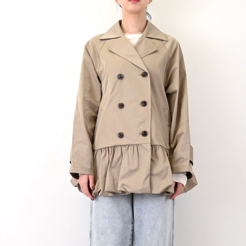 Eツイルバルーントレンチコート | Minayo Select