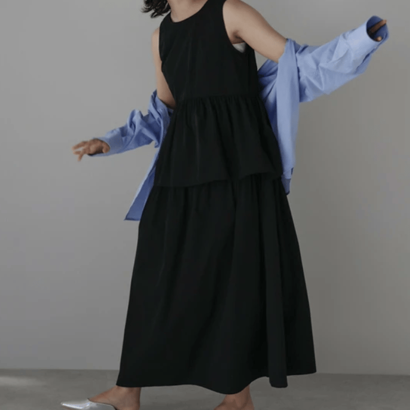 tiered one-piece ティアードワンピース | Minayo Select