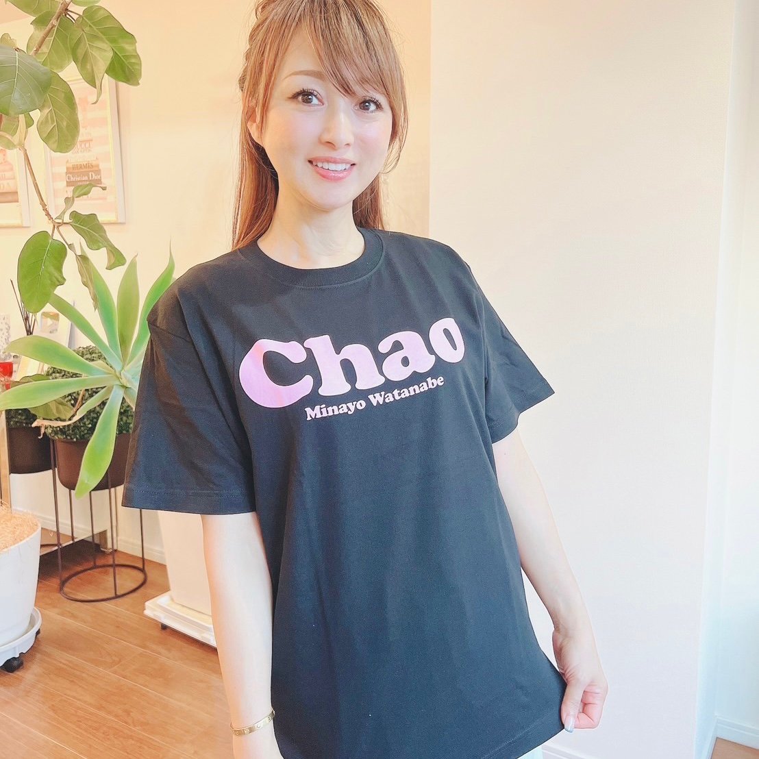 渡辺美奈代 Minayo Chao!Tシャツ 2024 | Minayo Select
