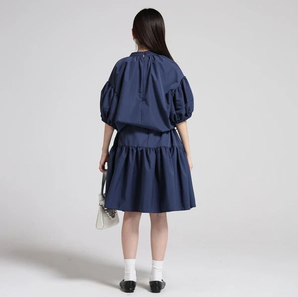 ※まもなく　FENNEL ティアードギャザー切り替えワンピース.*˚‧ フェンネル FENNEL ティアードギャザー切り替えワンピース