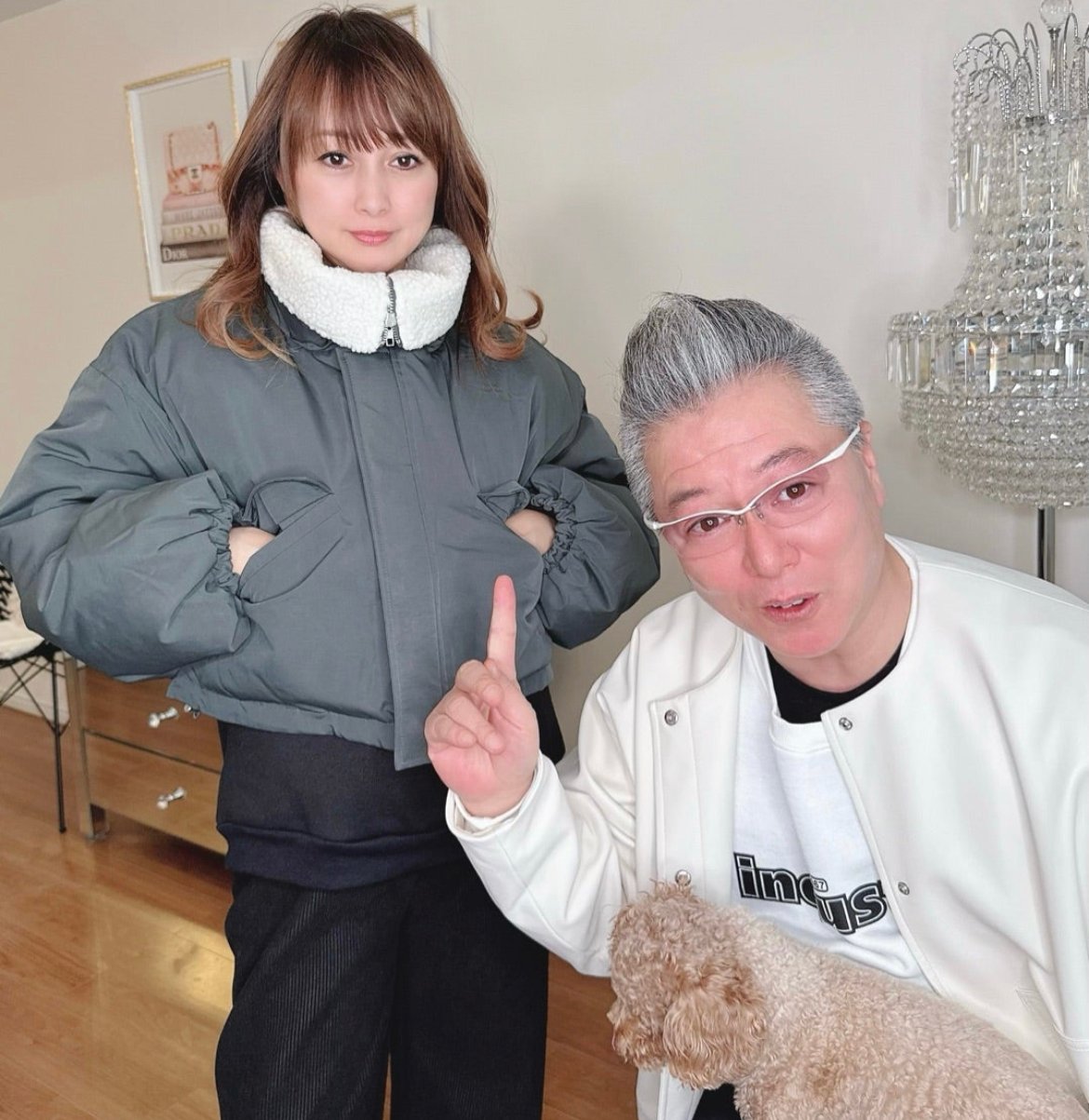 ファイバーダウン衿ボアショート丈ブルゾン | Minayo Select