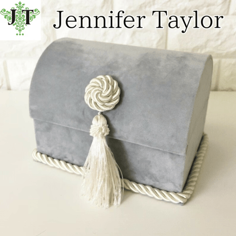 マガジンボックス 小物入れ ジェニファーテイラー タッセル 赤 33175MH