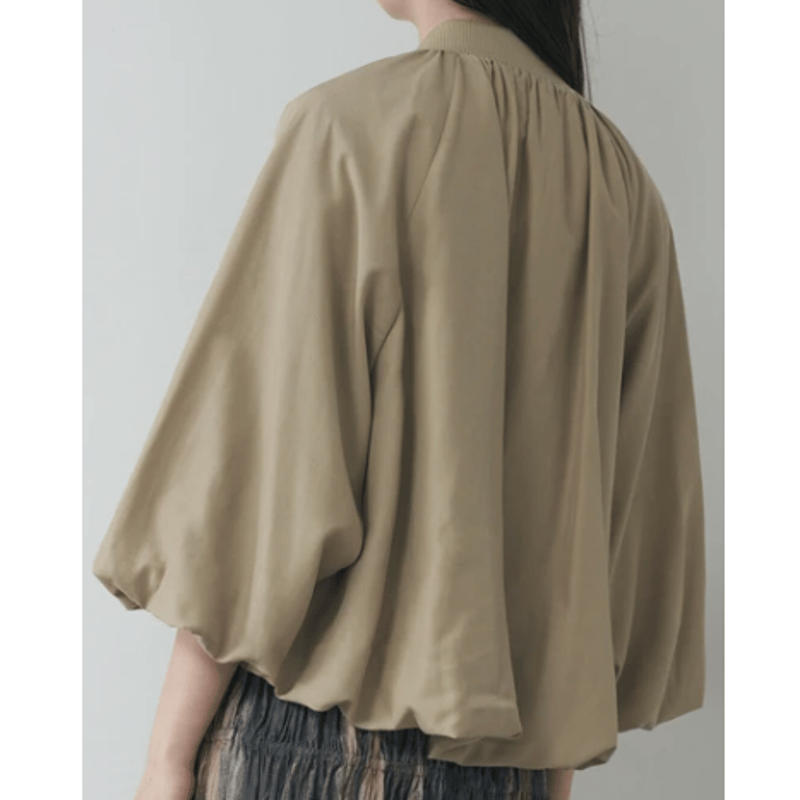 バルーンヘムジップブルゾン | Minayo Select