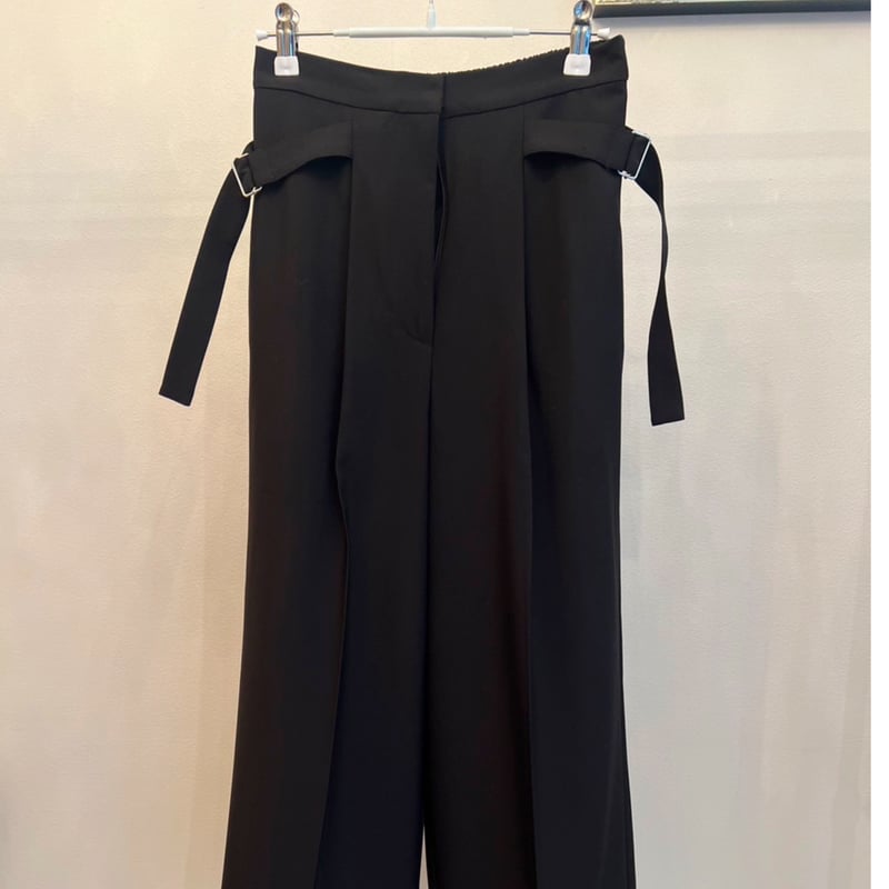 サイドベルトワイドパンツ | Minayo Select