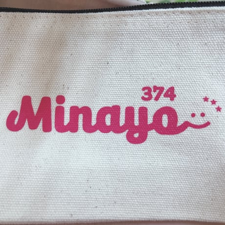 渡辺美奈代オリジナルMinayoキャンバスポーチ